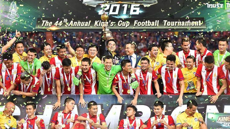 فوز منتخب تايلاند بكأس ملك تايلاند 2016