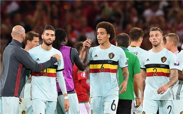 لاعبو منتخب بلجيكا
