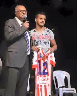 الهادي الجلاصي يحمل زي الاولمبي الباجي