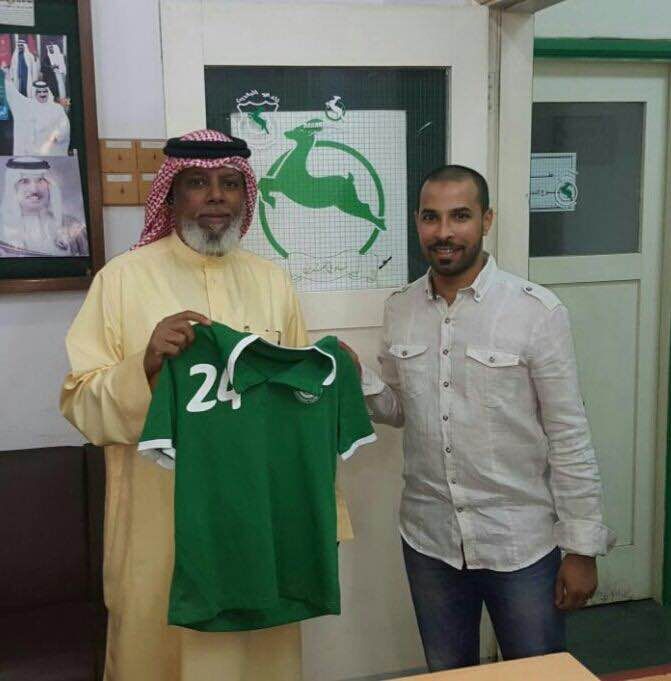 فيصل السعدون بقميص الفريق