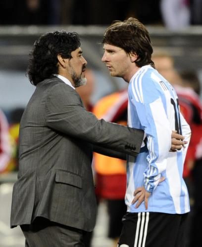 مارادونا وميسي