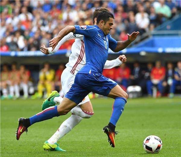 إيدير في مباراة أمس