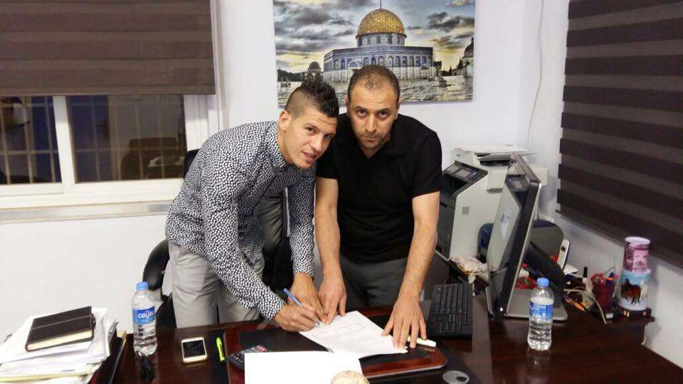 توقيع اللاعب تامر صيام