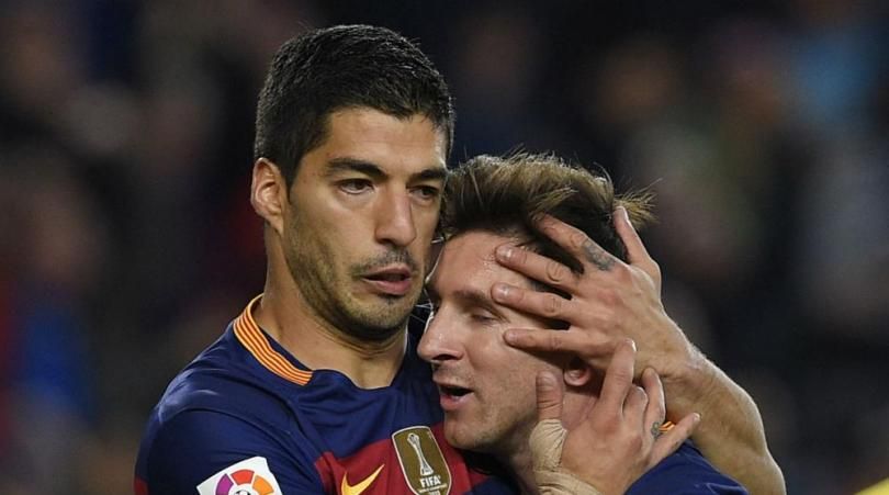 سواريز وميسي