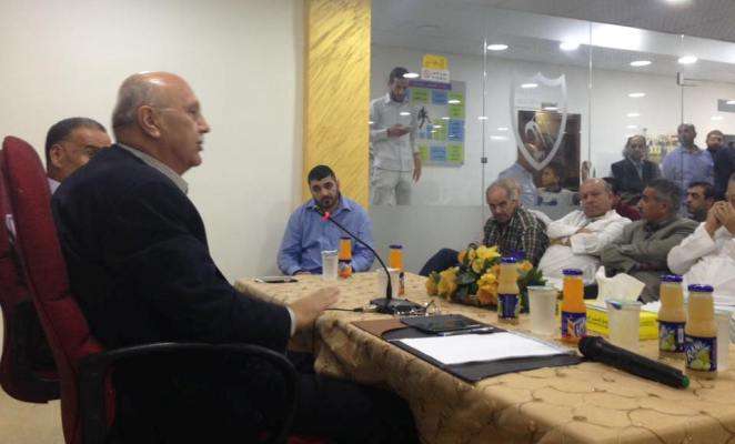 من لقاء شقم بالهيئة العامة لنادي الحسين