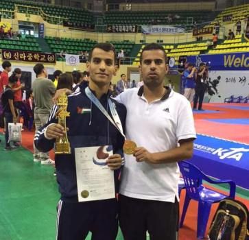 العساف وأبو غوش بعد حسم الذهبية