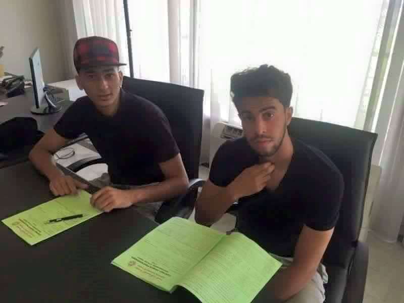  يوسف الخميري ومالك الميلادي يوقعان  للترجي