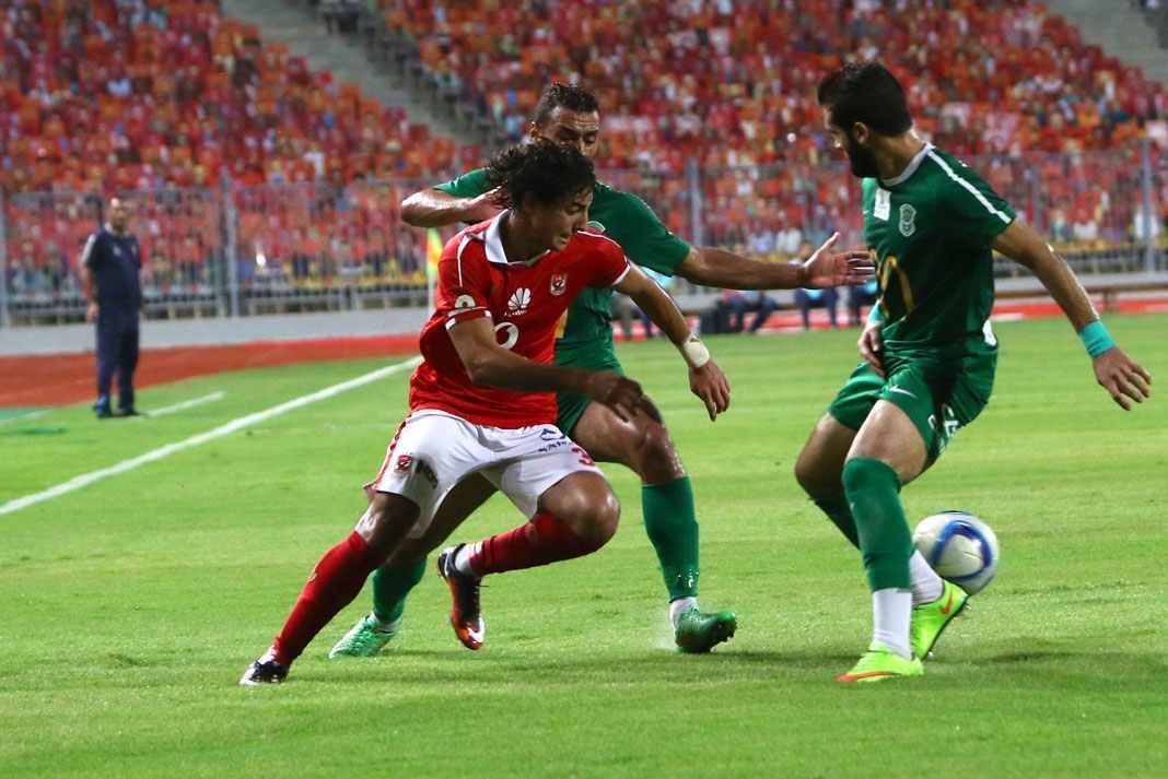 جانب من المباراة 
