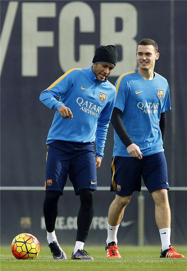 توماس فيرمايلين مع نيمار