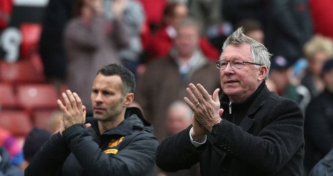  أليكس فيرجسون وريان جيجز