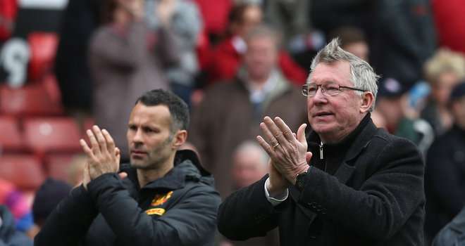 أليكس فيرجسون وريان جيجز