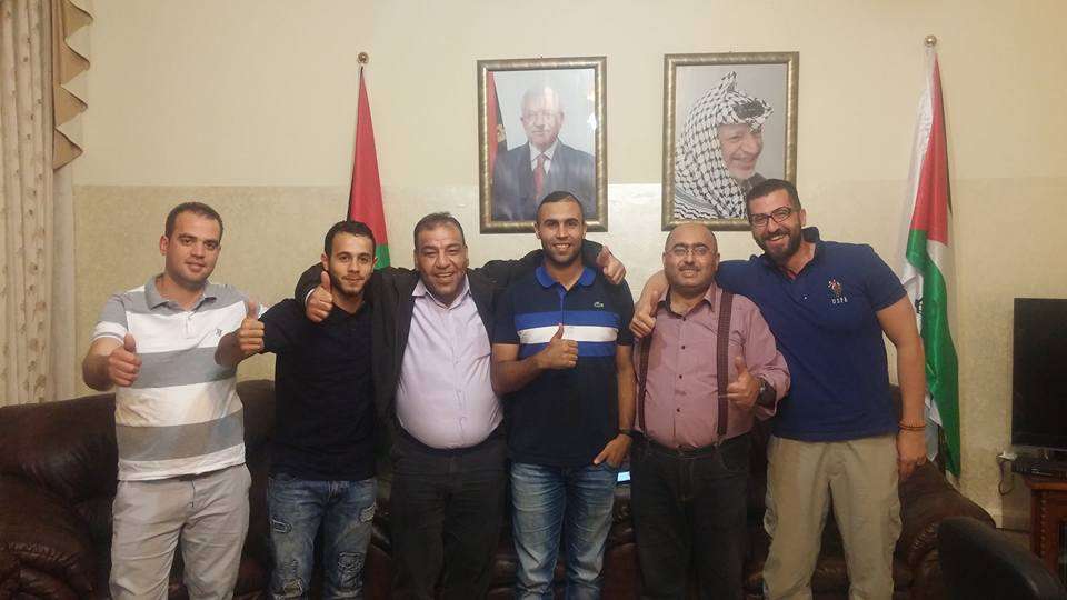 العميد يقدم نجميه ابوصالح ومصطفى رحال