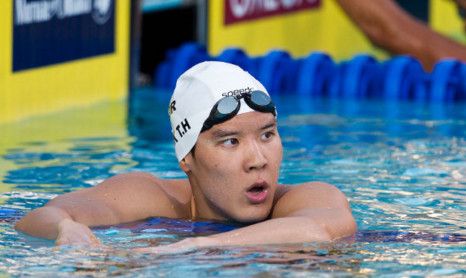  السباح الكوري الجنوبي بارك تاي-هوان