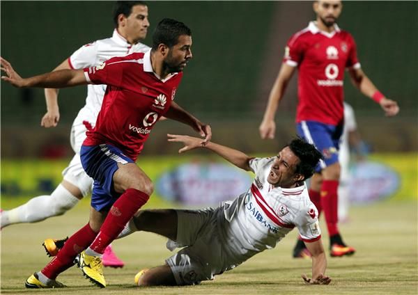 جانب من قمة الزمالك والأهلي 