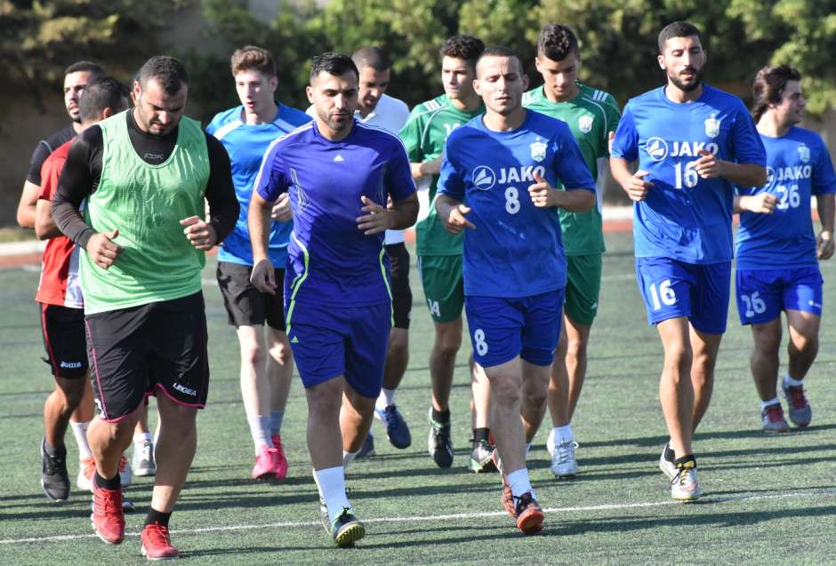 من تدريبات الأنصار اليوم الإثنين