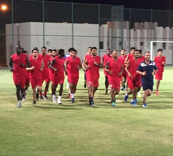 من تدريبات الشحانية امس 