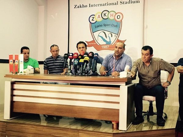 تقديم المدرب عصام حمدمع نادي زاخو