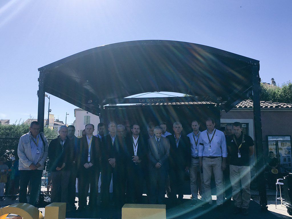 صورة من دقيقة الحداد اليوم