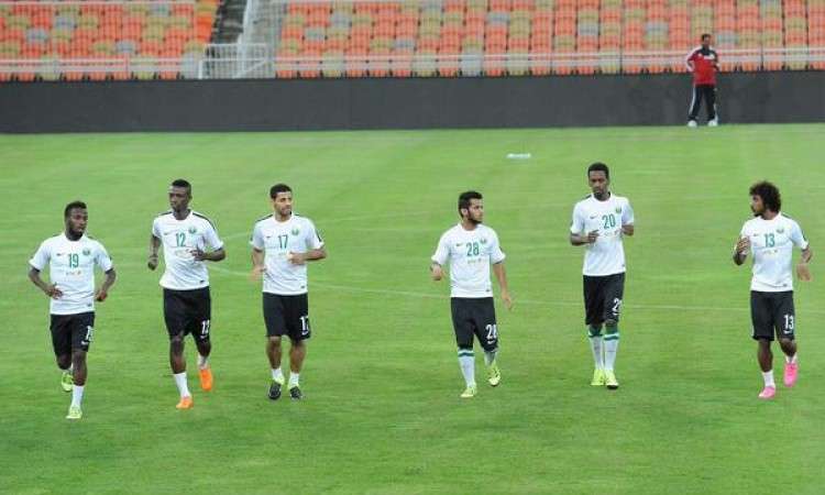 تدريبات المنتخب السعودي