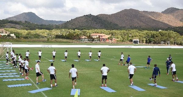 من تدريبات المنتخب 