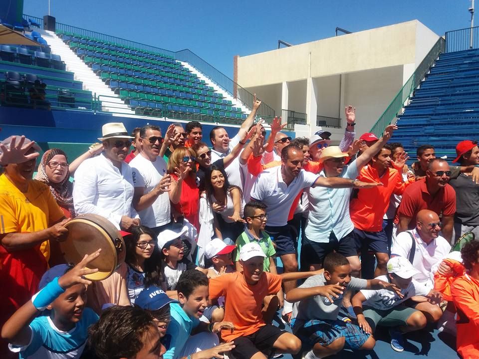 فرحة منتخب تونس بعد الفوز على بلغاريا