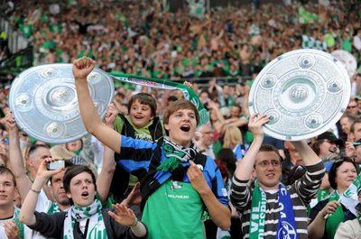 جانب من جماهير فولفسبوج