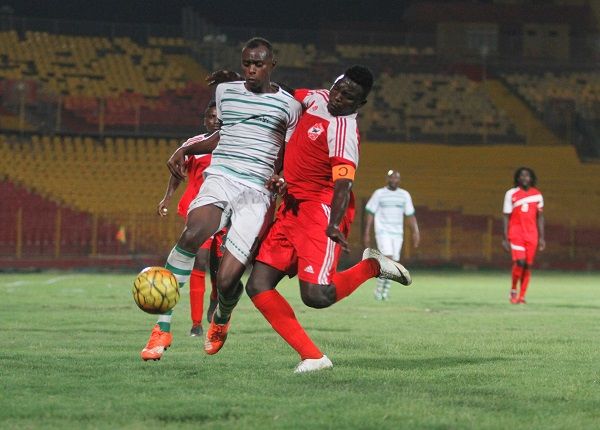 جانب من مباراة الأمير والأهلي عطبرة