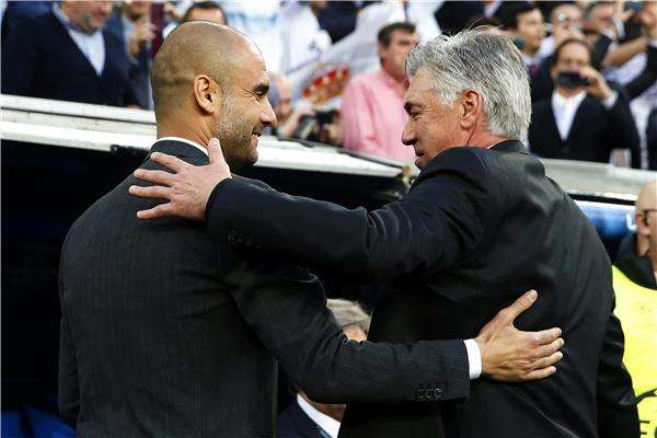 كارلو أنشيلوتي وجوارديولا