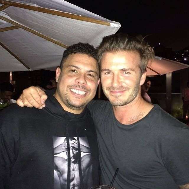 بيكهام ورونالدو 