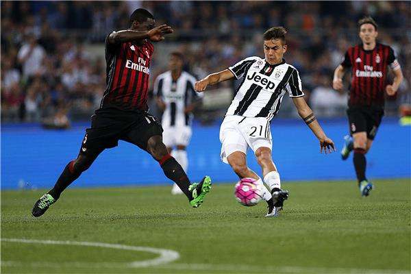 من نهائي الموسم الماضي بين يوفينتوس وميلان