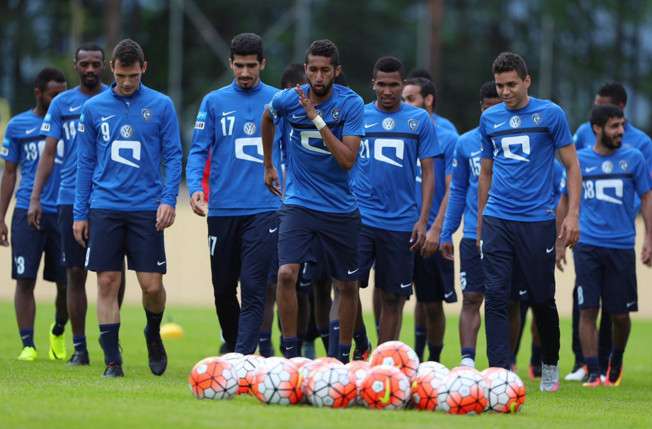 من تدريبات الهلال