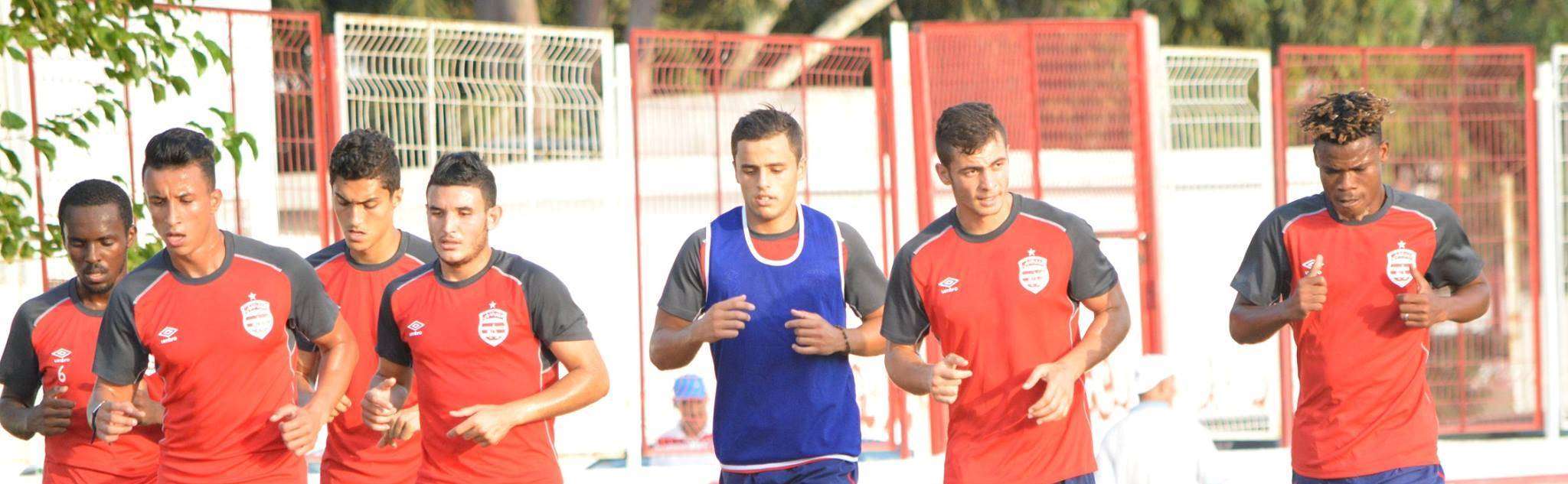 من تدريبات الافريقي ليوم امس