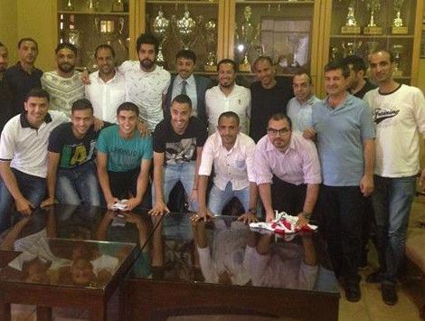 فريق شباب الأردن والجهاز الفني