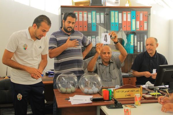 سحب القرعة الدور التمهيدي لكأس ليبيا