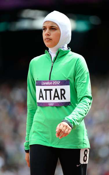 السعودية سارة العطار في أولمبياد لندن 2012