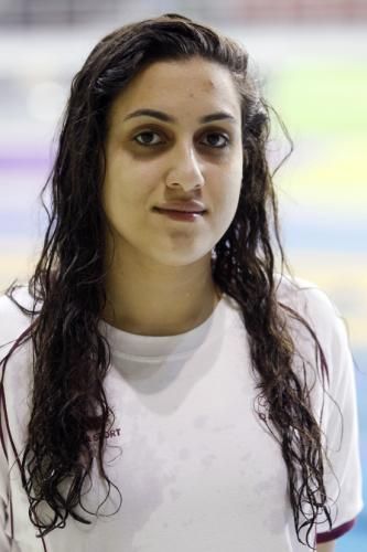 السباحة القطرية ندى عركجي