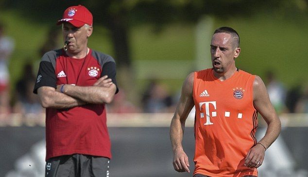 ريبيري مع أنشيلوتي