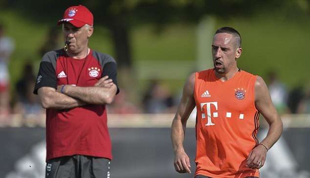 ريبيري مع أنشيلوتي