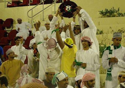 أفراح النهضة بلقب الدوري العماني 