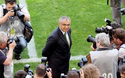 فيليكس ماجات المدرب الحالي لنادي فولفسبورج