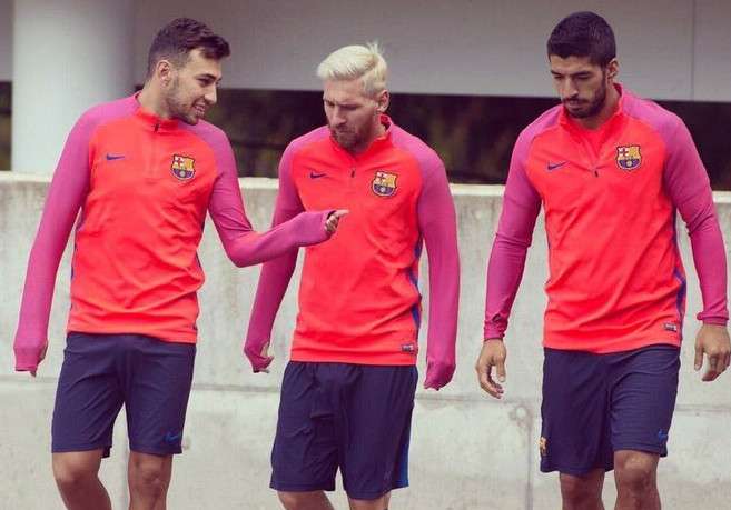 تدريبات برشلونة في معسكر إنجلترا