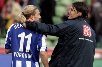 بـانـتـيـلـيـتـش وفـورونـيــن أحرزا 18 هدف من أهداف هيرتا هذا الموسم