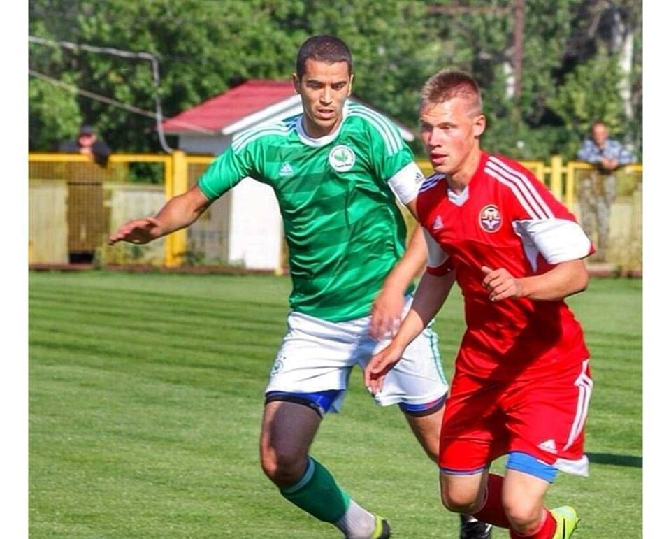 النعيري في احدى مبارياته في أوكرانيا  