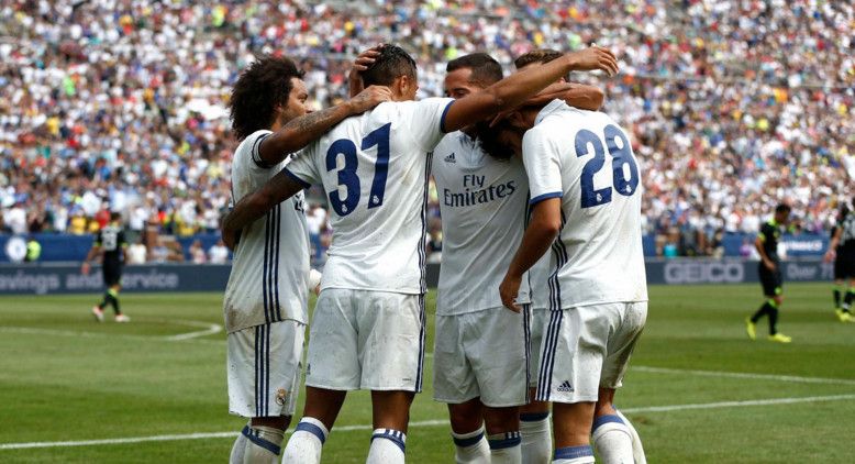 من مباراة ريال مدريد وتشيلسي