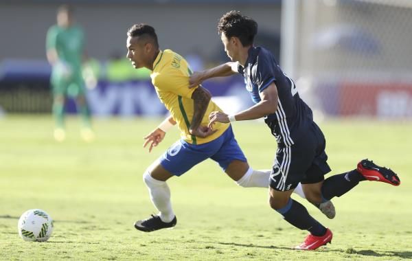 جانب من المباراة