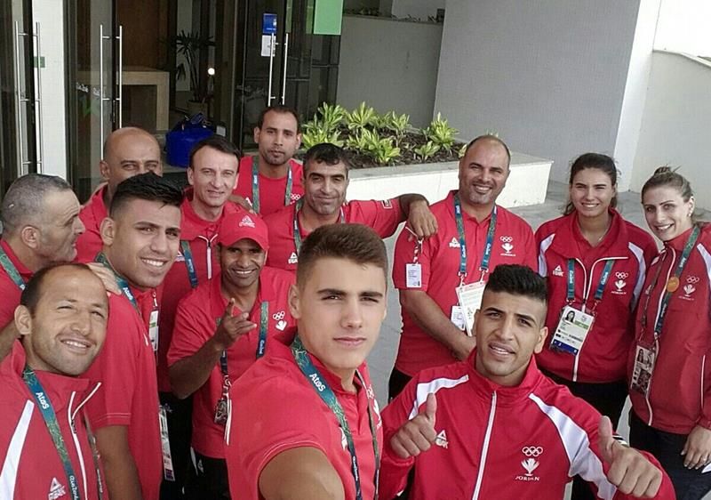   الوفد الاردني الاولمبي في البرازيل