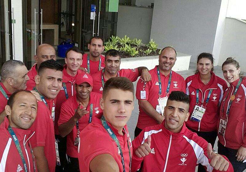   الوفد الاردني الاولمبي في البرازيل