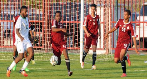 من مباراة لشباب الوحدة