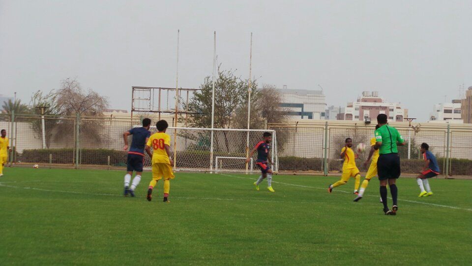 جانب من المباراة