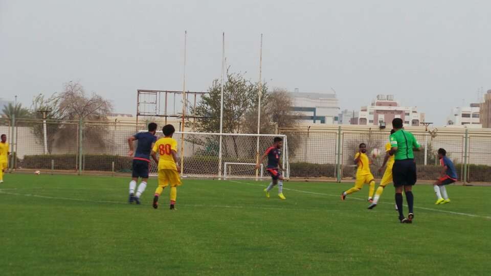 جانب من المباراة